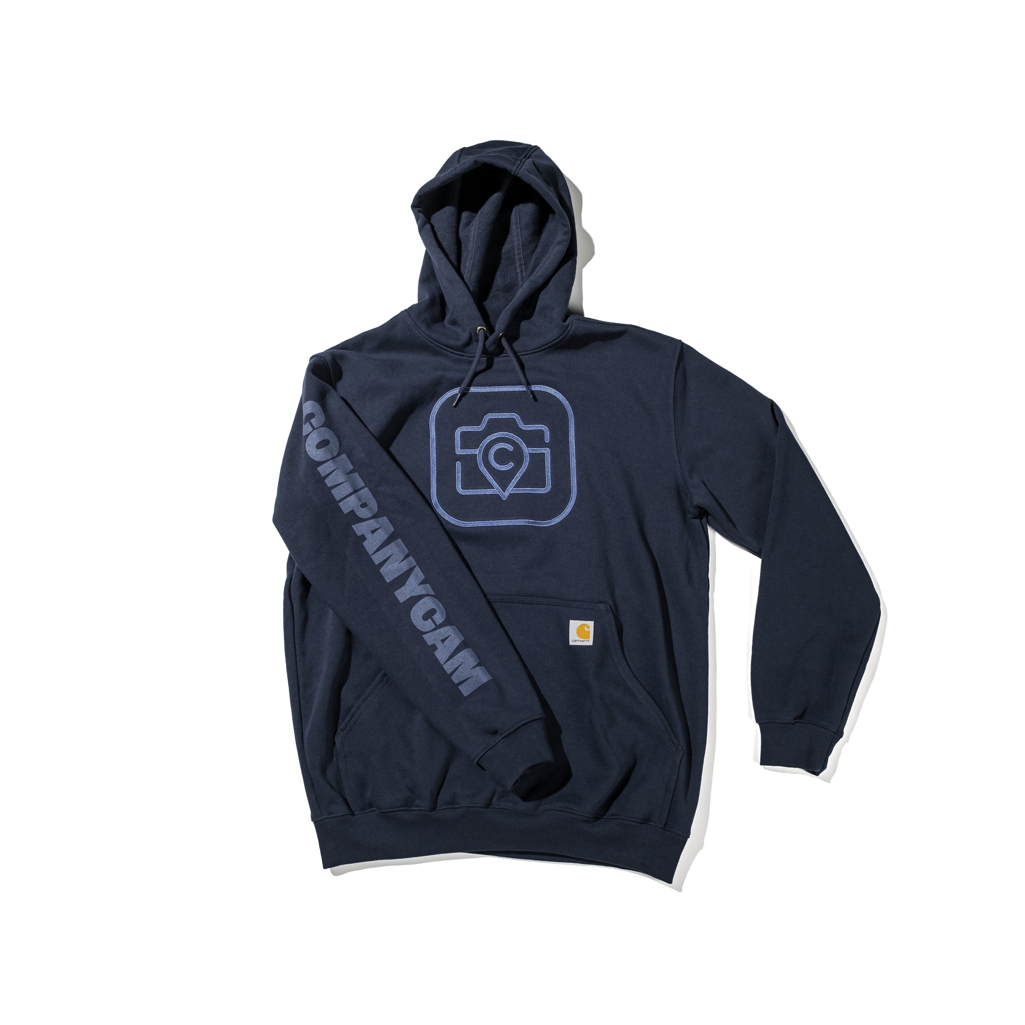 Hooded Sweatshirt - Carhartt Embroidered