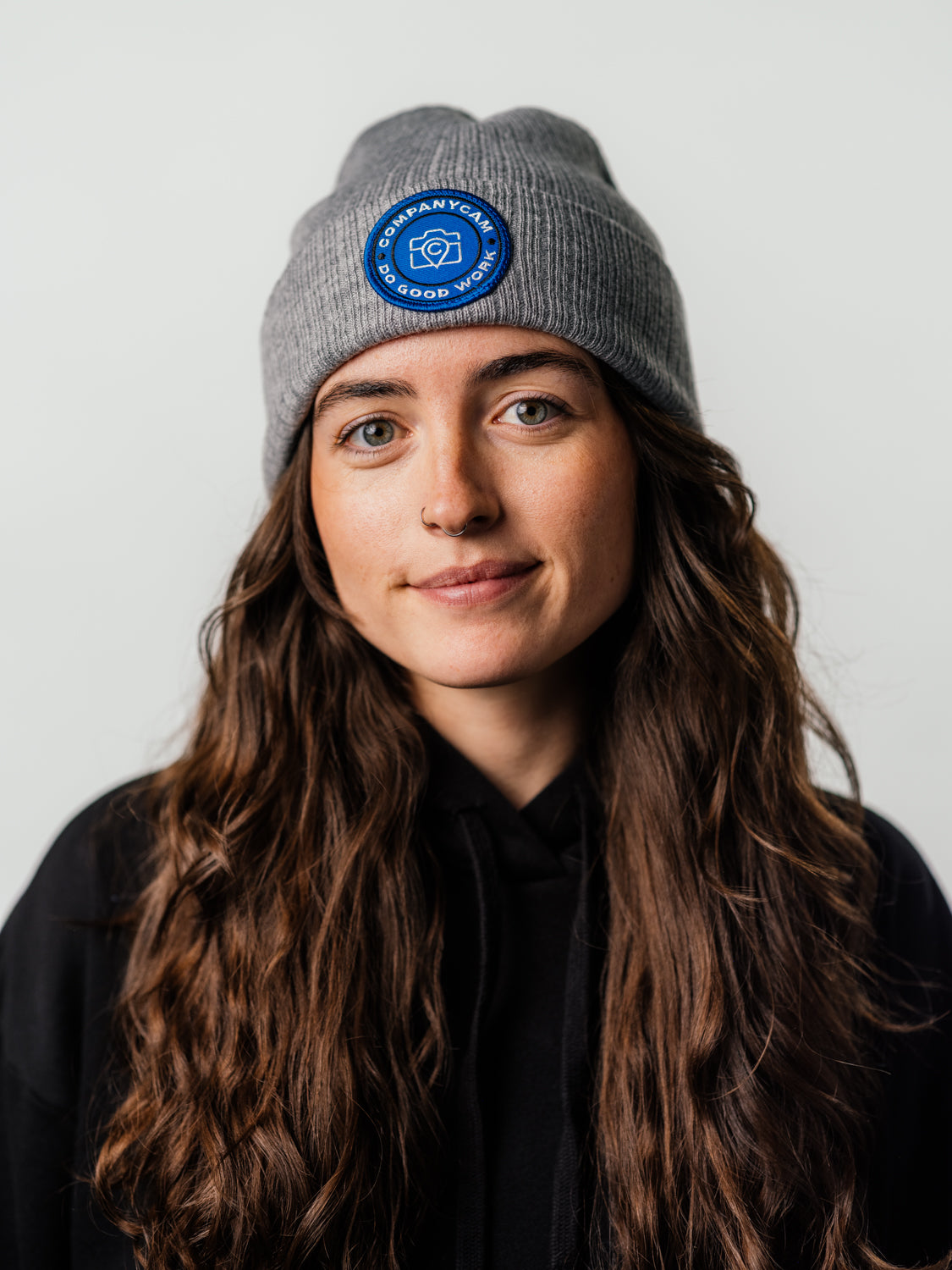 Beanie - Rib Cuffed w/ Patch