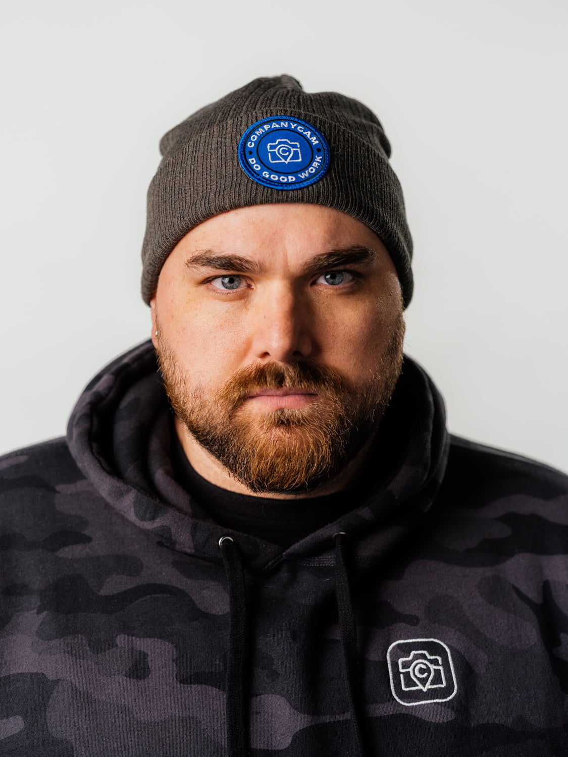 Beanie - Rib Cuffed w/ Patch