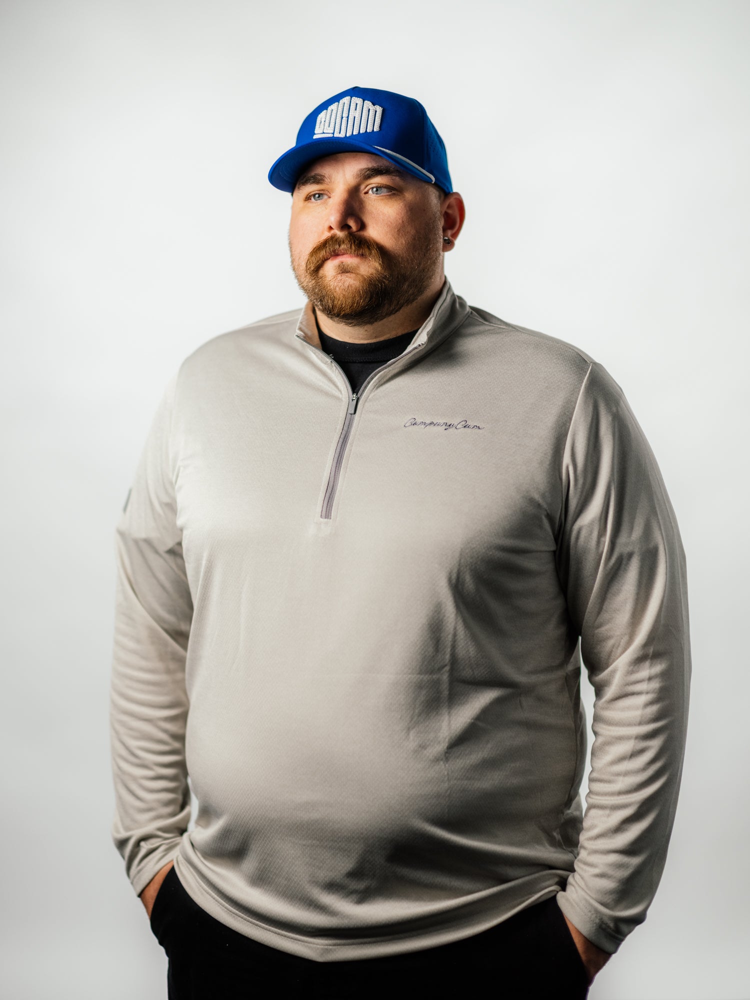 Men's Adidas Space Dyed 1/4 Zip