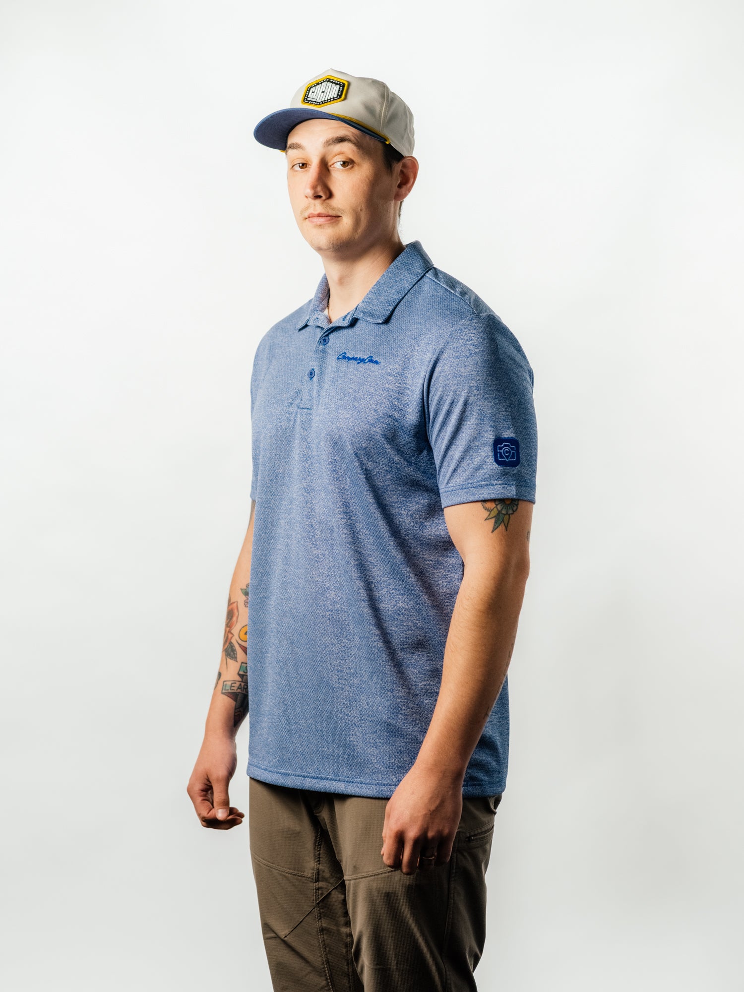 Men's Adidas Space Dyed Polo