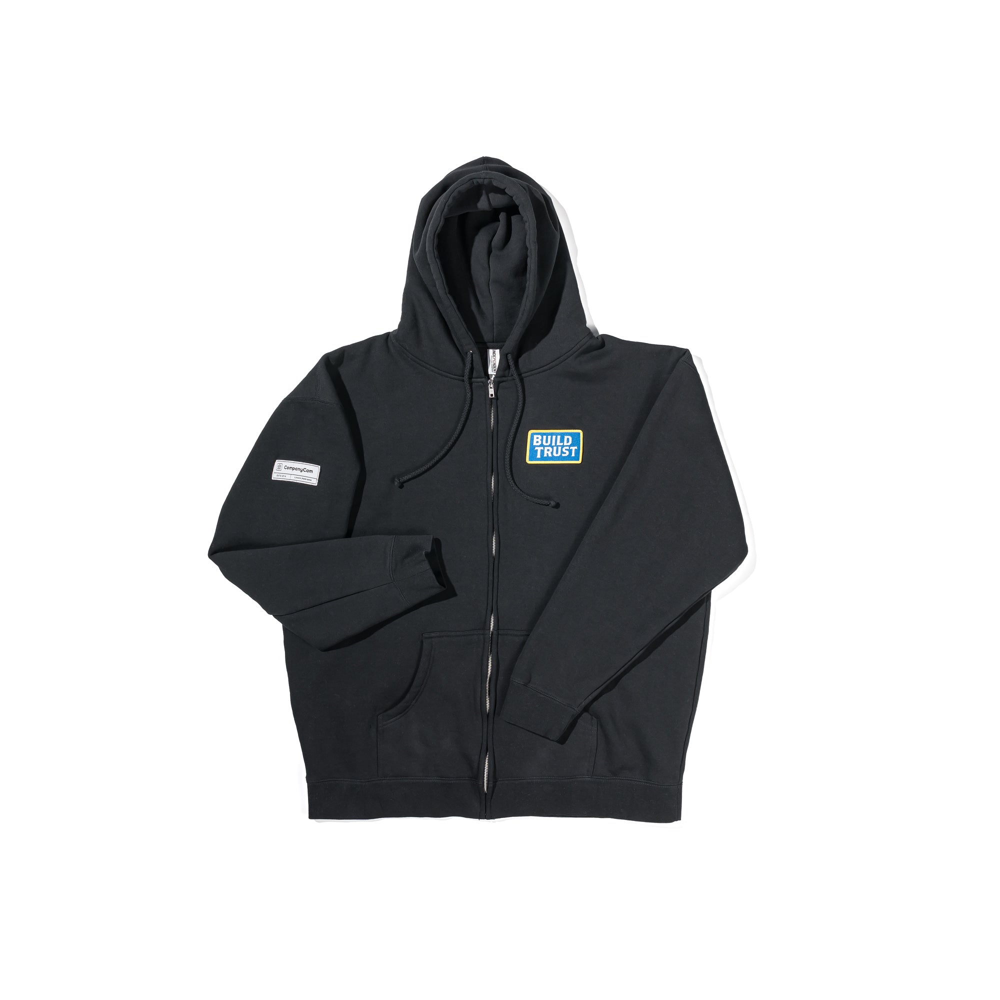 Zip-up Hooded Sweatshirt - Build Trust